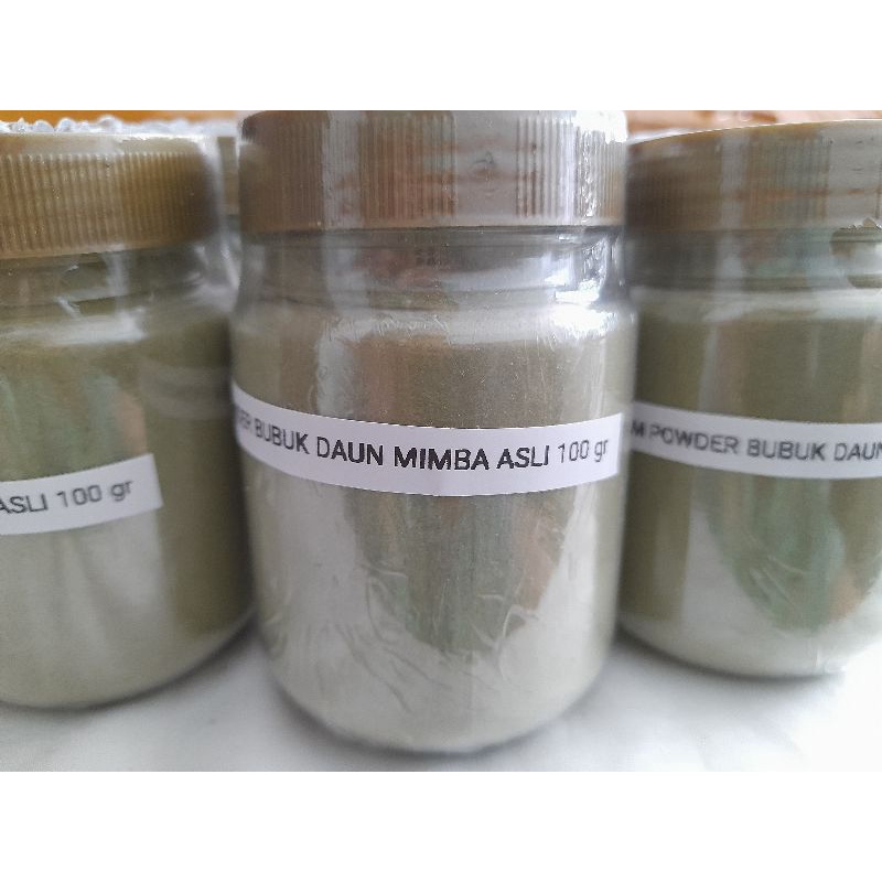 

NEEM POWDER/BUBUK DAUN MIMBA ASLI 100 GR