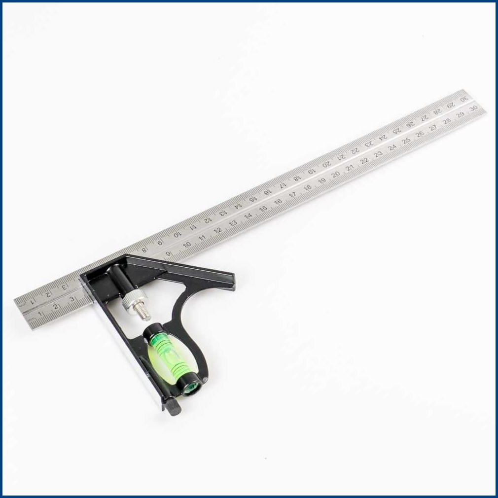 

Penggaris Siku Waterpass Multifungi 305mm - Taffware