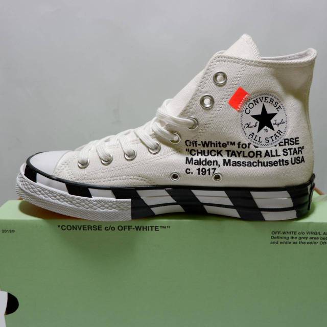 off white color converse