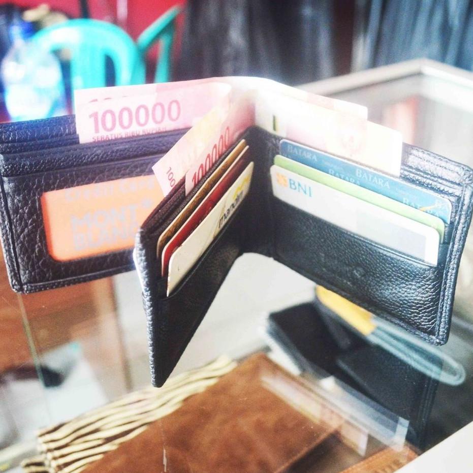 *Hot* DOMPET KULIT PRIA DOMPET MINI KULIT SAPI DOMPET LIPAT MILLING ARTICLE ....