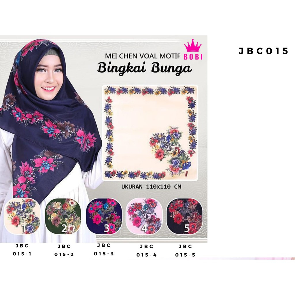 Jilbab Segitiga Mei Chen /  Hijab Variasi Warna / Kode JBC015