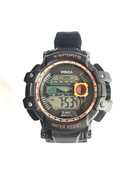 Jam tangan sporty digital fashion watch anak remaja dewasa merk visica anti air