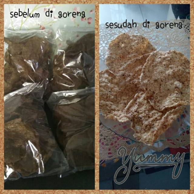 Emping/kerupuk jengkol Bogor