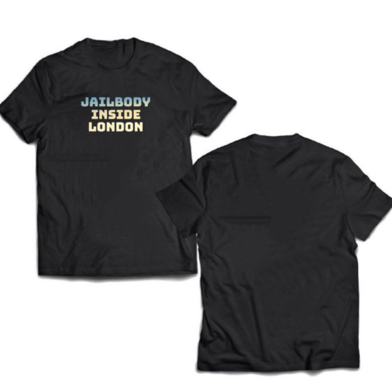 KAOS T SHIRT JAIL BODY INSIDE LOGO JAILBODY INSIDE PREMIUM HIGH QUALITY