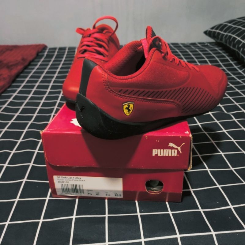 Sepatu Sneakers PUMA FERRARI DRIFT CAT 7 Original