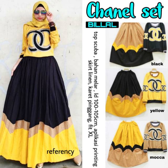  Baju  Chanel  Wanita Terbaru BAJUKU