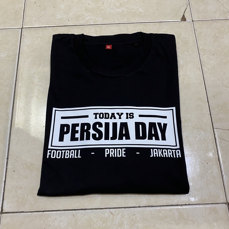 Kaos Baju Persija Day Football Pride Jakarta | Kaos Persija Jakmania | Baju Persija The Jakmania Mur