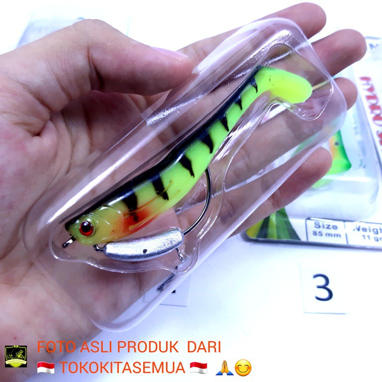 Umpan Pancing Soft Lure Karet model IKAN Udang spek ID0572
