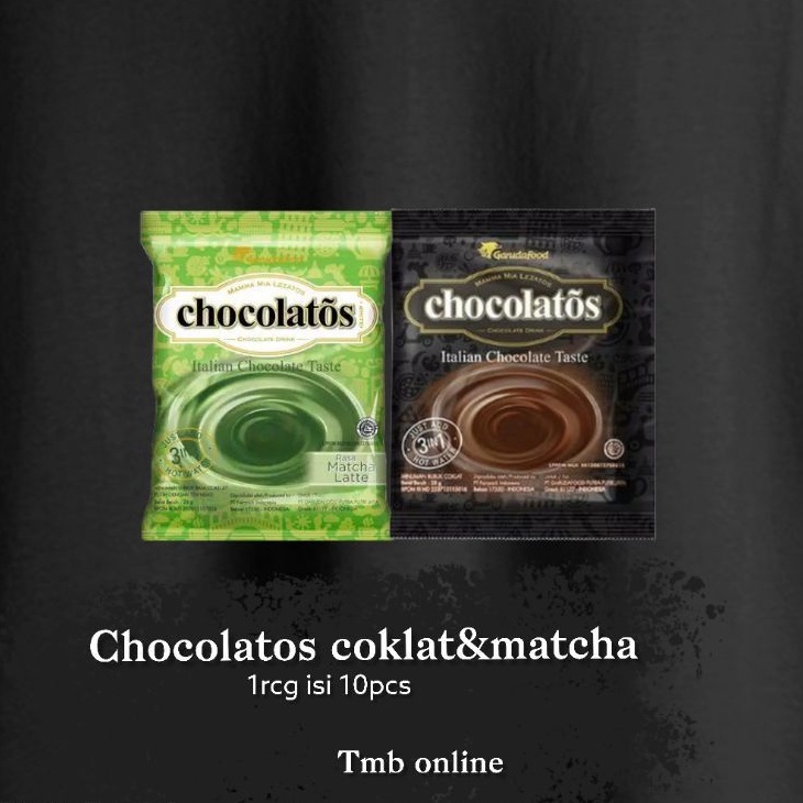 

Chocolatos Chocolate&Matcha Drink 28 gr x10