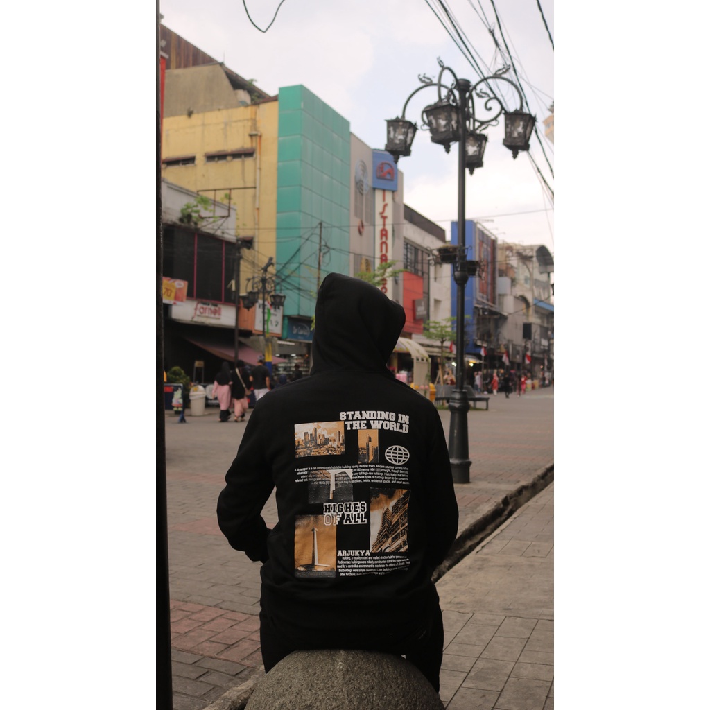 Hoodie In The World Black Arjukya