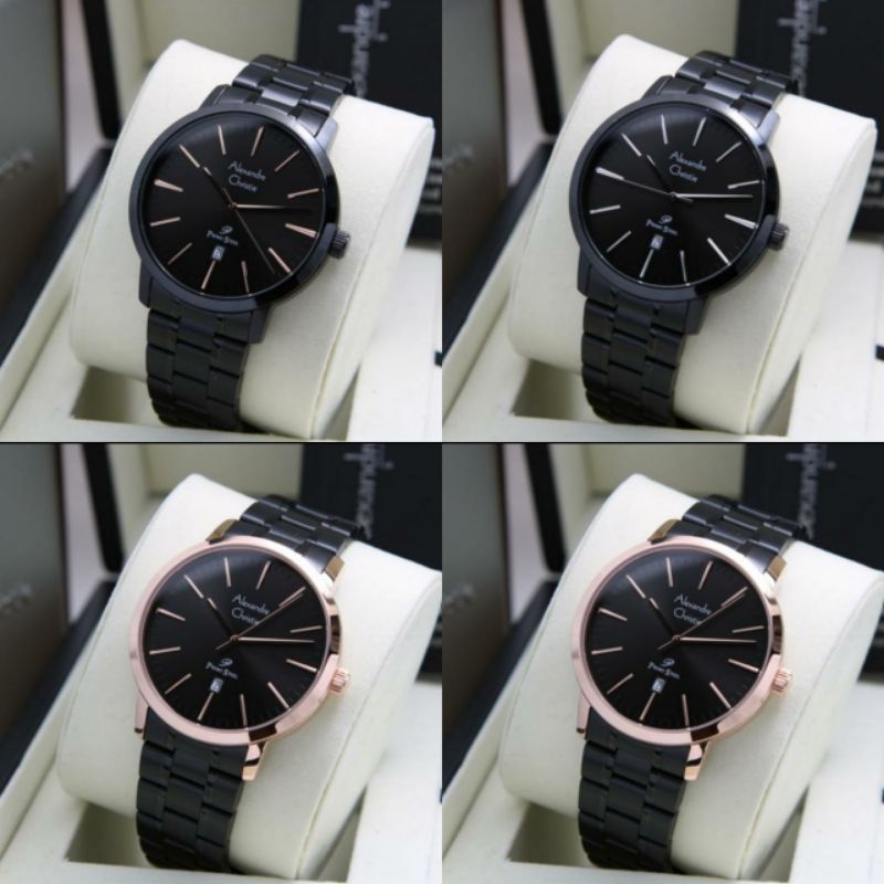 JAM TANGAN PRIA ALEXANDRE CHRISTIE AC 1028 AC1028 STAINLESS ORIGINAL