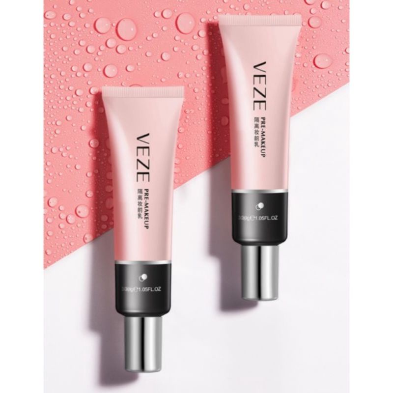 Medan Termurah Foundation Primer Veze Hydrating pink pre makeup isolation invisible pore Veze