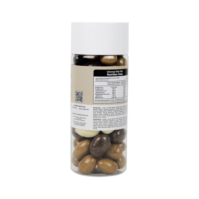 

COKELAT- D'LANIER NUTS ABOUT CHOCOLATE - 300 GR (LARGE JAR) -COKELAT.