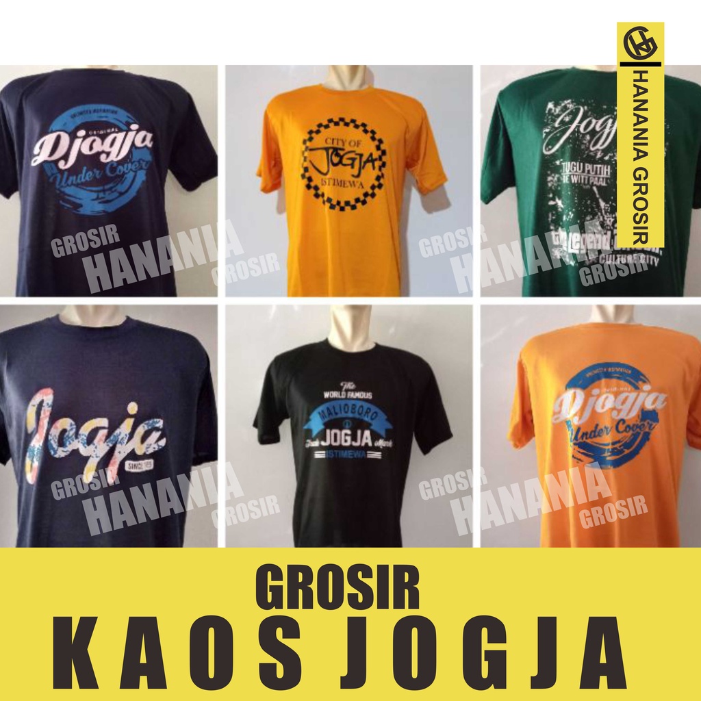 Kaos MOTIF jogja cocok untuk oleh oleh