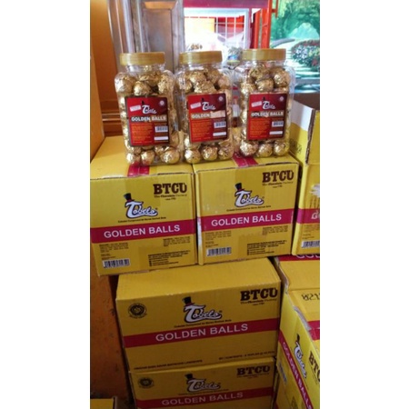 

tebollo golden balls coklat enak