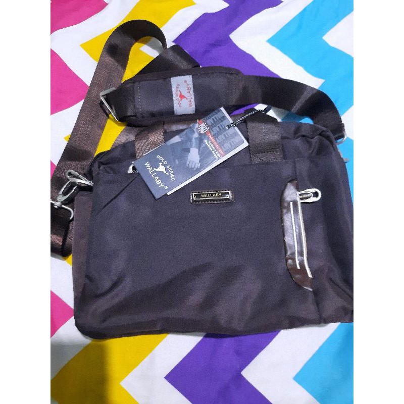 [New] Polo Series Wallaby Man Sling Bag Tas Selempang Pria Tas Kantor