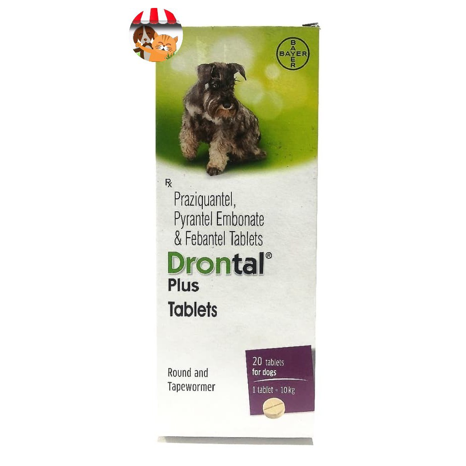 Drontal Dog (Obat Cacing Anjing) - 1 tablet