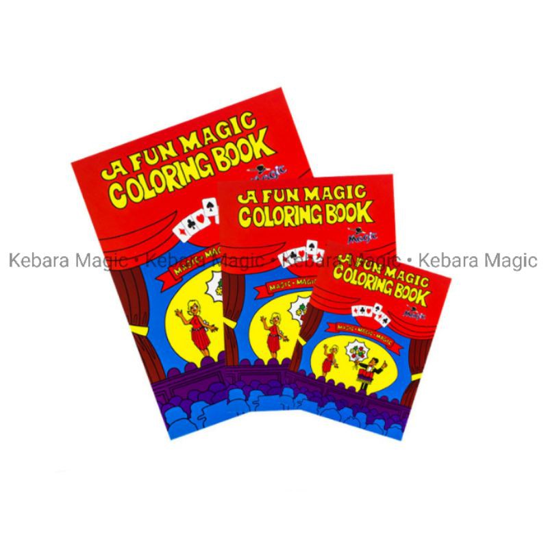 Alat Sulap Coloring Book - Sulap Buku Warna - Mainan Anak - Grosir Sulap - Toko Sulap Kebara Magic
