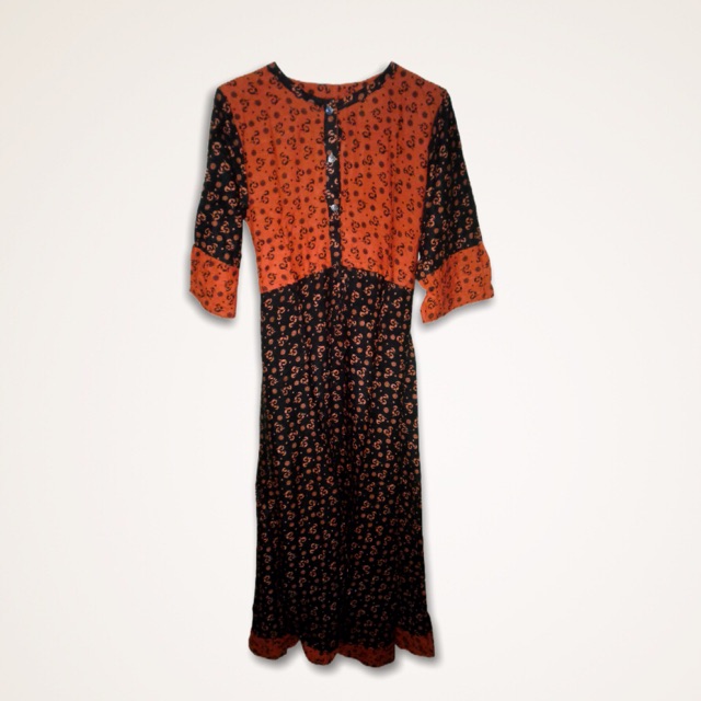 Daster tali serut pinggang