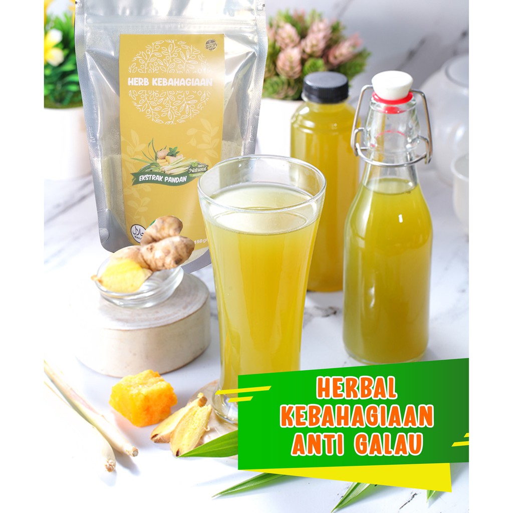 

Minuman Kesehatan Herbal Kebahagiaan Anti Galau