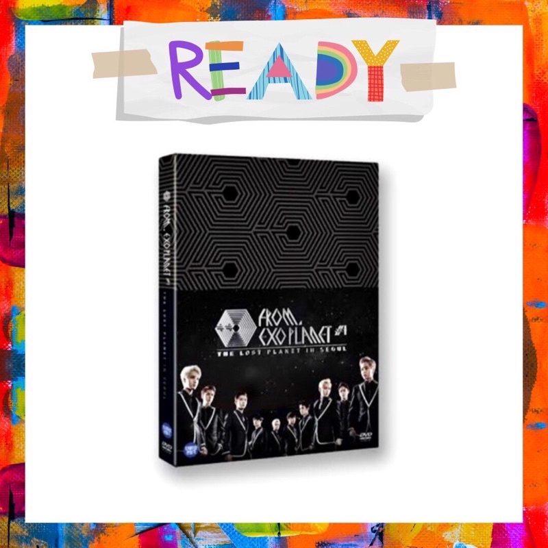DVD EXO PLANET #1 THE LOST PLANET IN SEOUL
