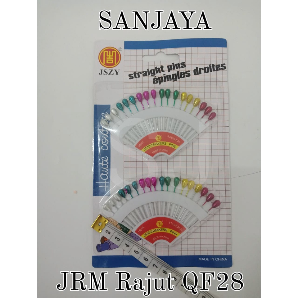 JARUM JAHIT TANGAN / JARUM PENTOL / JARUM PENTOL / JARUM HIJAB / ALAT JARUM JAHIT ALUMINIUM / JARUM RAJUT QF28