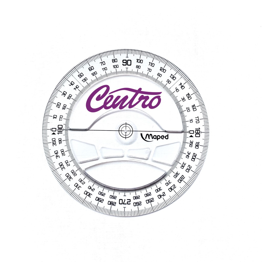 

Maped Penggaris Geometric 12 cm - Ruler Busur 360 Derajat