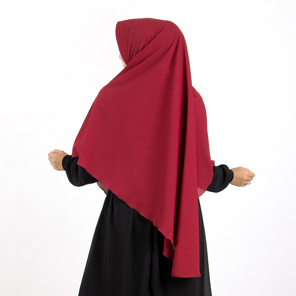 kerudung krudung kudung jilbab hijab khimar bergo jersey jumbo instan kekinian harian pesta mewah SH