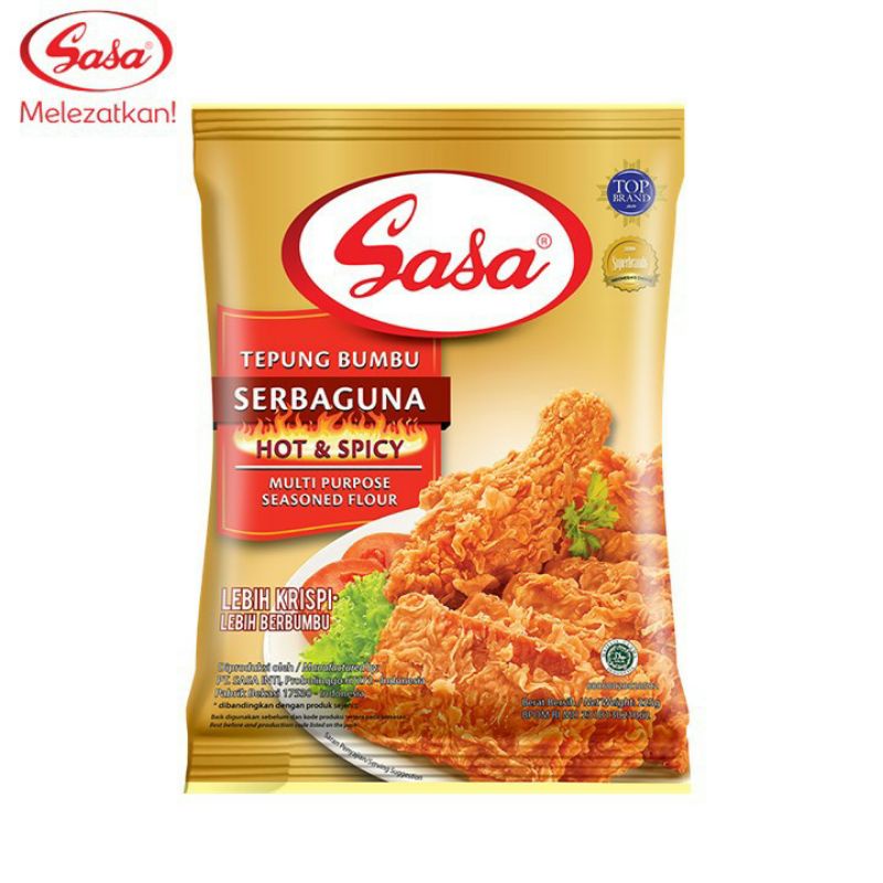 

SASA Tepung Bumbu Serbaguna Hot & Spicy 210g