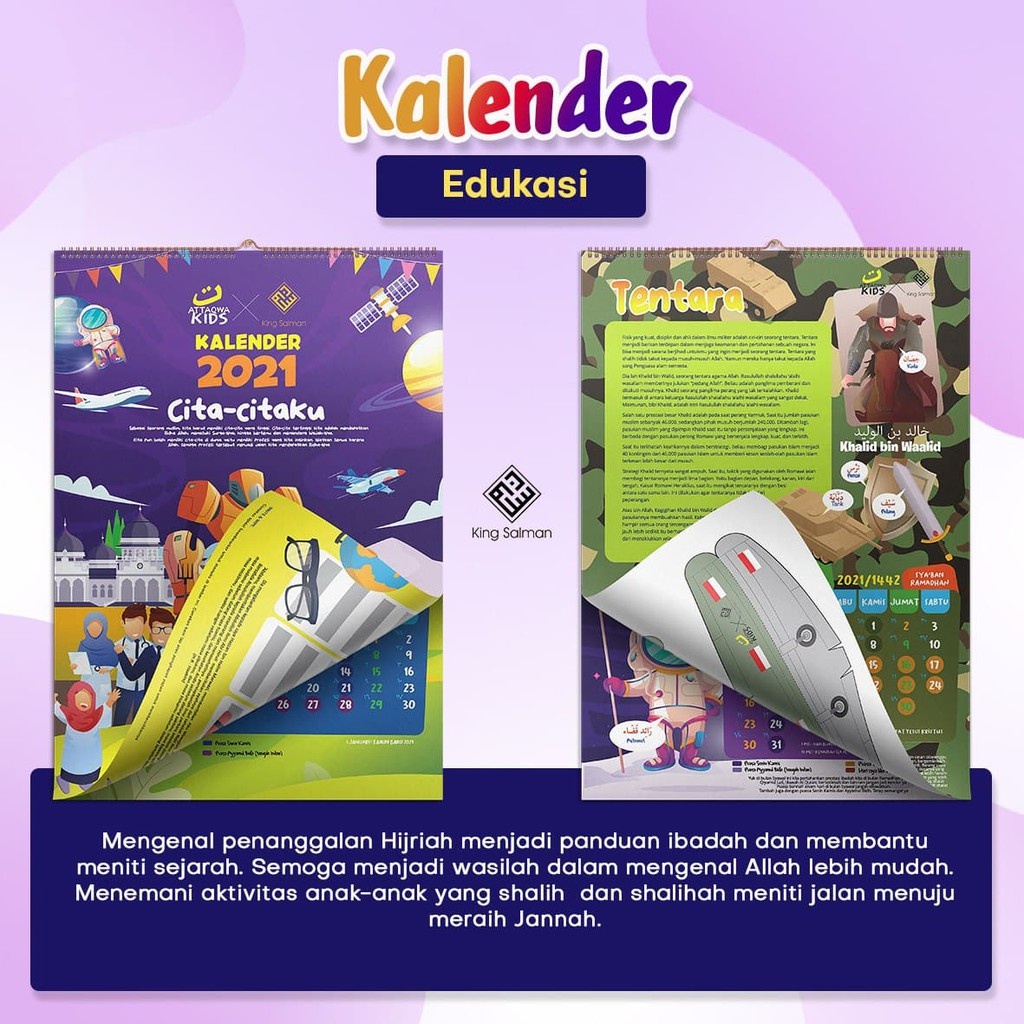 

KALENDER EDUKASI ISLAM - UNTUK ANAK