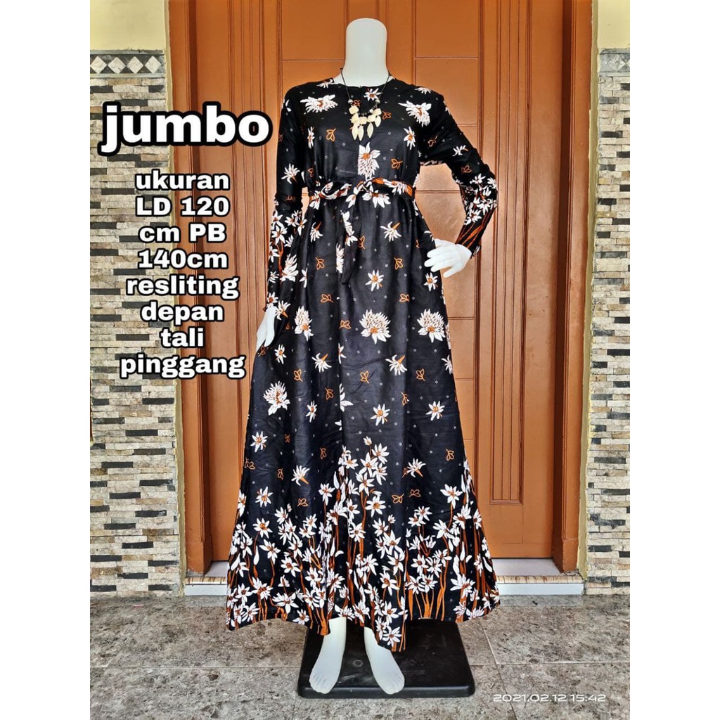 MS GAMIS BATIK SRIWEDARI MAXI SUPER JUMBO