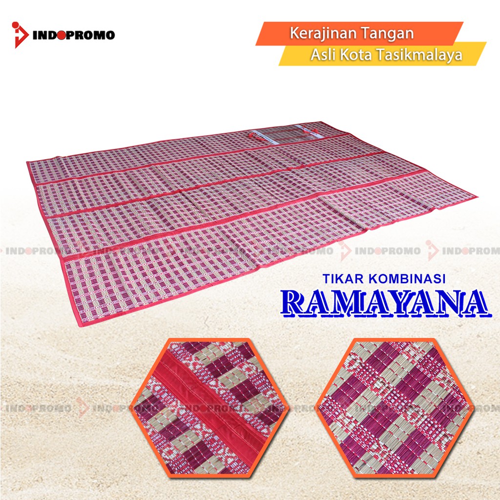 Tikar Lantai Ramayana Motif Batik 2x3 Meter