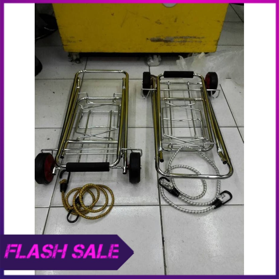 TROLI LIPAT MINI   DORONGAN BARANG KECIL   TROLLEY LIPAT