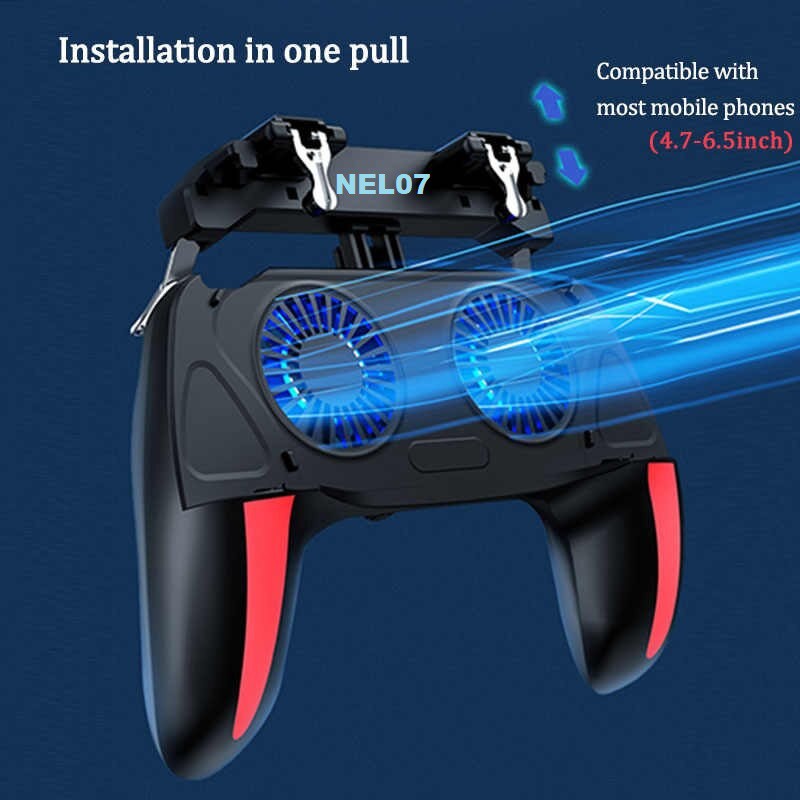 ORIGINAL GAMEPAD H10 CONTROLLER GAMEPAD POWERBANK L1 R1 HIGH QUALITY