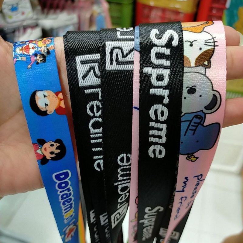 Lanyard Tali Gantungan HP strap Motif campur siap kirim