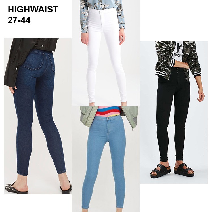 Ets_group Highwaist Pants Skinny Jeans For Women / Celana Panjang HW Wanita