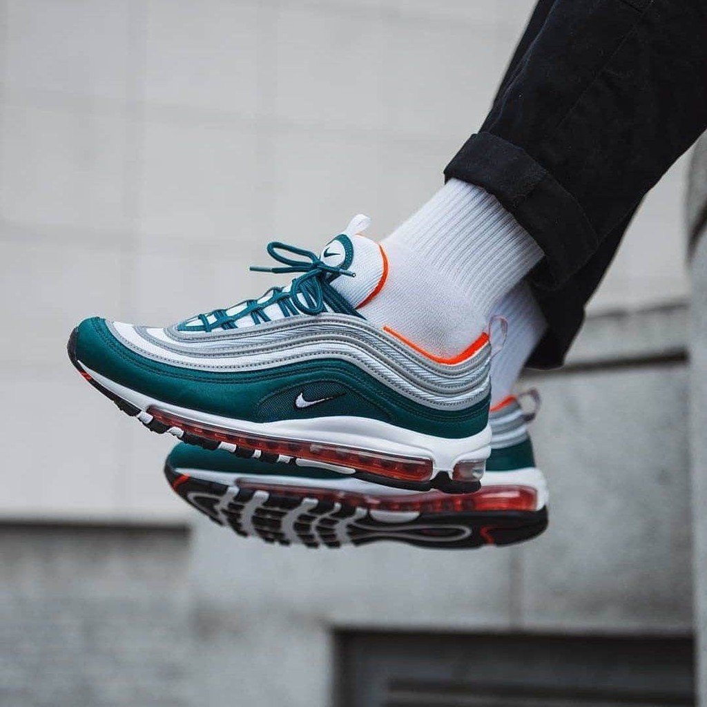 forest green air max 97