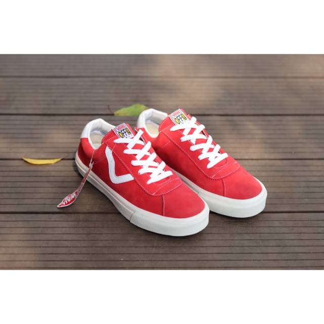 SEPATU PRIA MURAH- VANS STYLE 73 MAROON BNIB TERLARIS