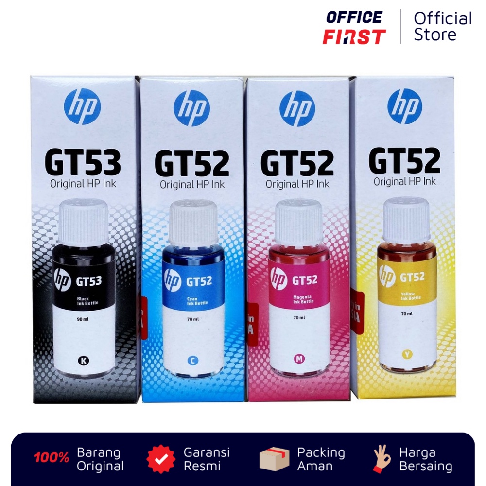 Tinta HP GT53 Black Hitam / Printer GT5810 GT5820 115 315 415 319 419