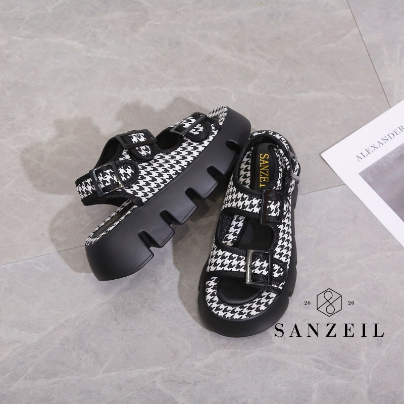 SG0120 syafniegalery Sanzeil Wawa Original Brand Wedges wanita import