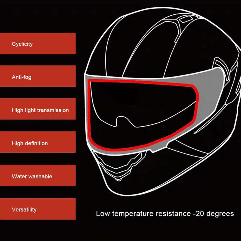 Cuci Gudang Careslong Pelindung Kaca Anti Embun Visor Helm Anti Fog 25x9cm - CA-25