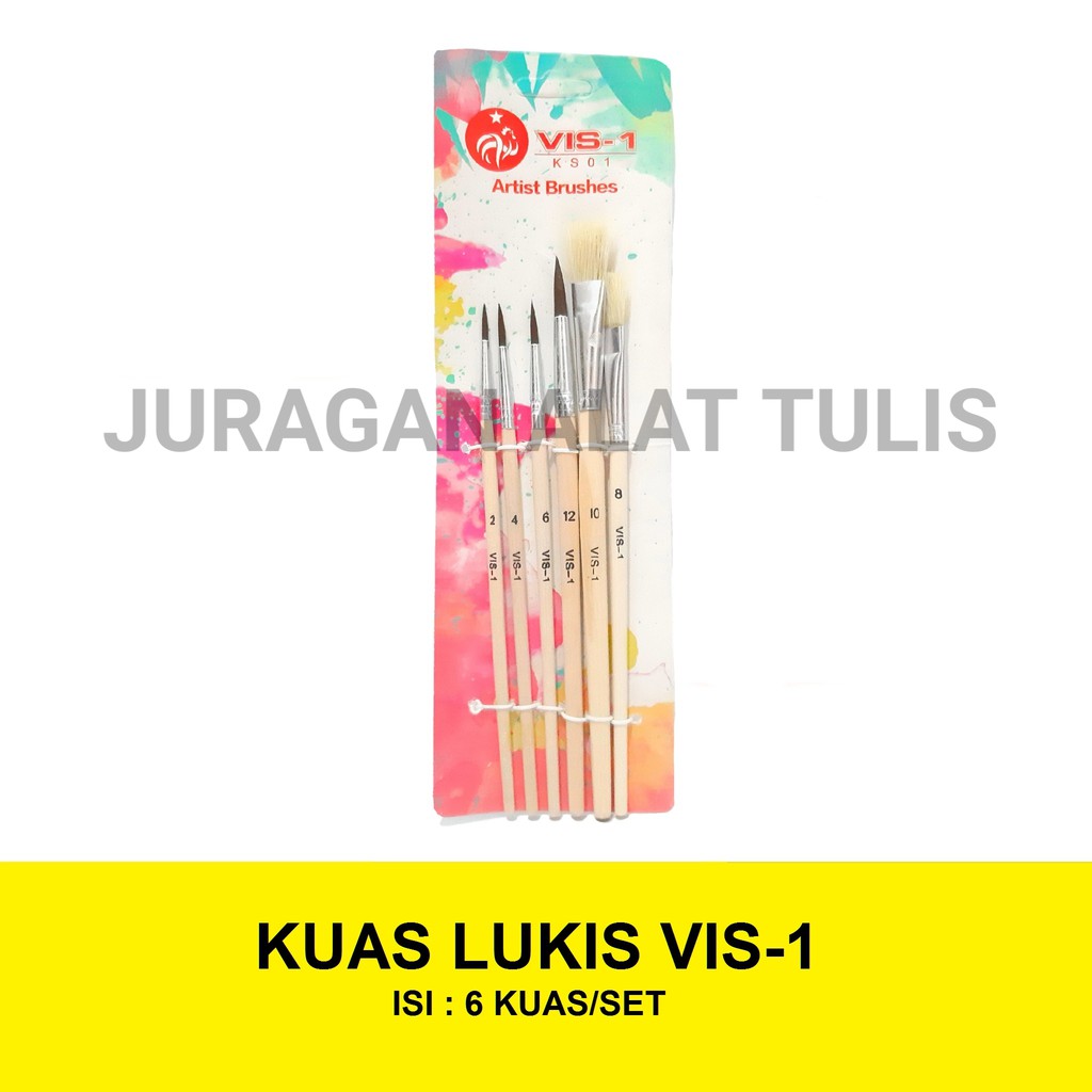 

KUAS LUKIS 1 SET VIS-1