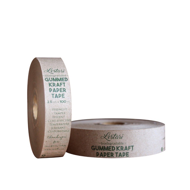Gummed Tape. Lakban Air 2.5cm x 100m