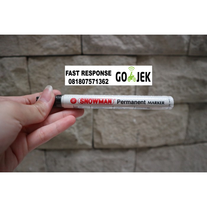 

spidol permanent snowman g-12