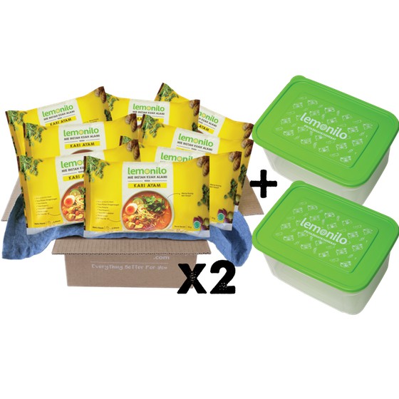 

PROMO BUY 20 LEMONILO MIE KUAH INSTAN ALAMI RASA KARI AYAM FREE 2 LUNCH BOX TERMURAH