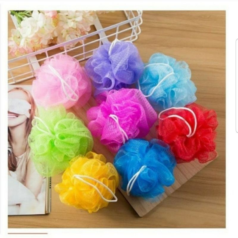 SPONS MANDI / SPONS MANDI MEKAR / BATH SPONGE/ BUSA MANDI SPONS -- RANDOM - PELANGI ACCESORIES 88