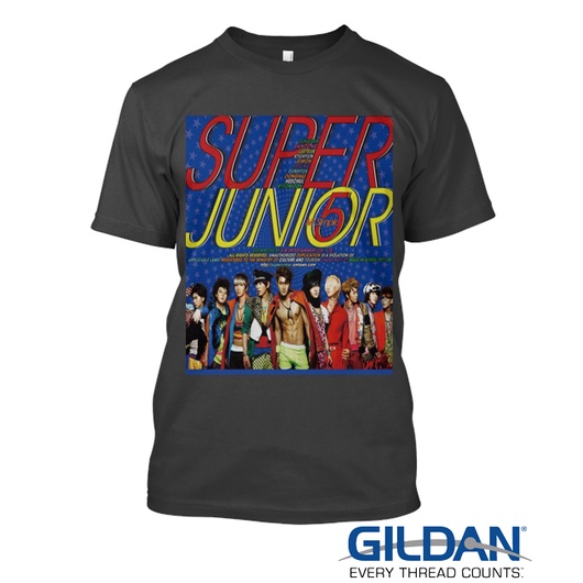 Kaos SuperJunior NEW STATES APPAREL Tshirt