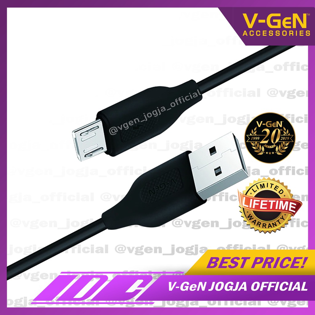 Kabel data Micro USB V-GeN VG-M1 Fast Charging 1Meter