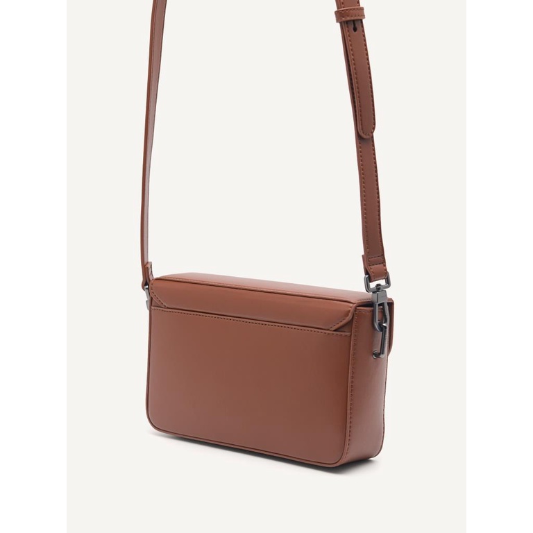 TAS SELEMPANG PRIA PEDRO SLING BAG ORIGINAL BRANDED ASLI COKLAT PM059