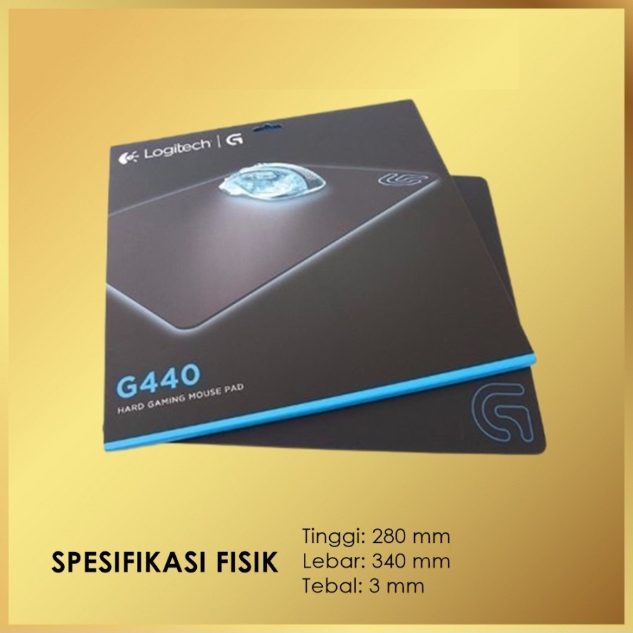 Logitech G440 Gaming Mousepad Hard G 440 Mouse Pad